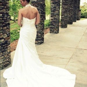 Enzoani Blue wedding gown